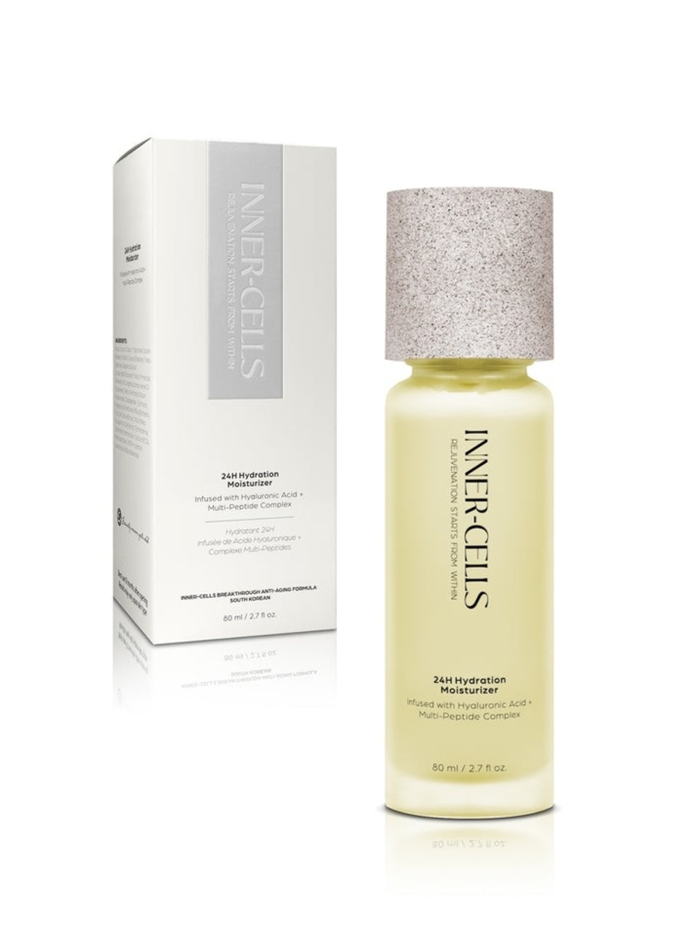 Inner Cells 24H Hydration Moisturizer Infused with Hyaluronic Acid + Multi-Pept